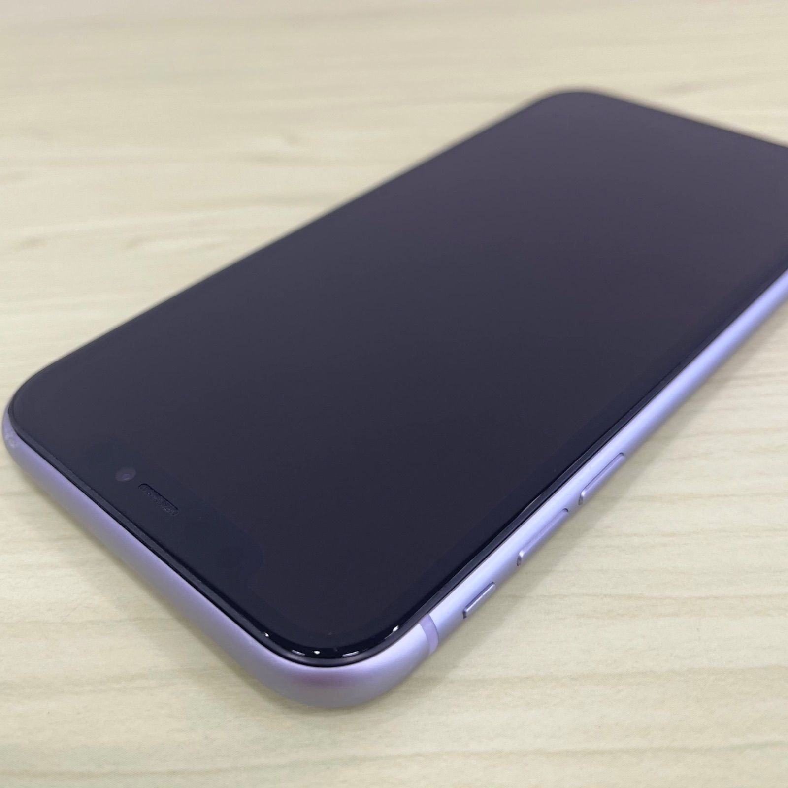 iPhone11 64GB パープル SIMフリー 21492