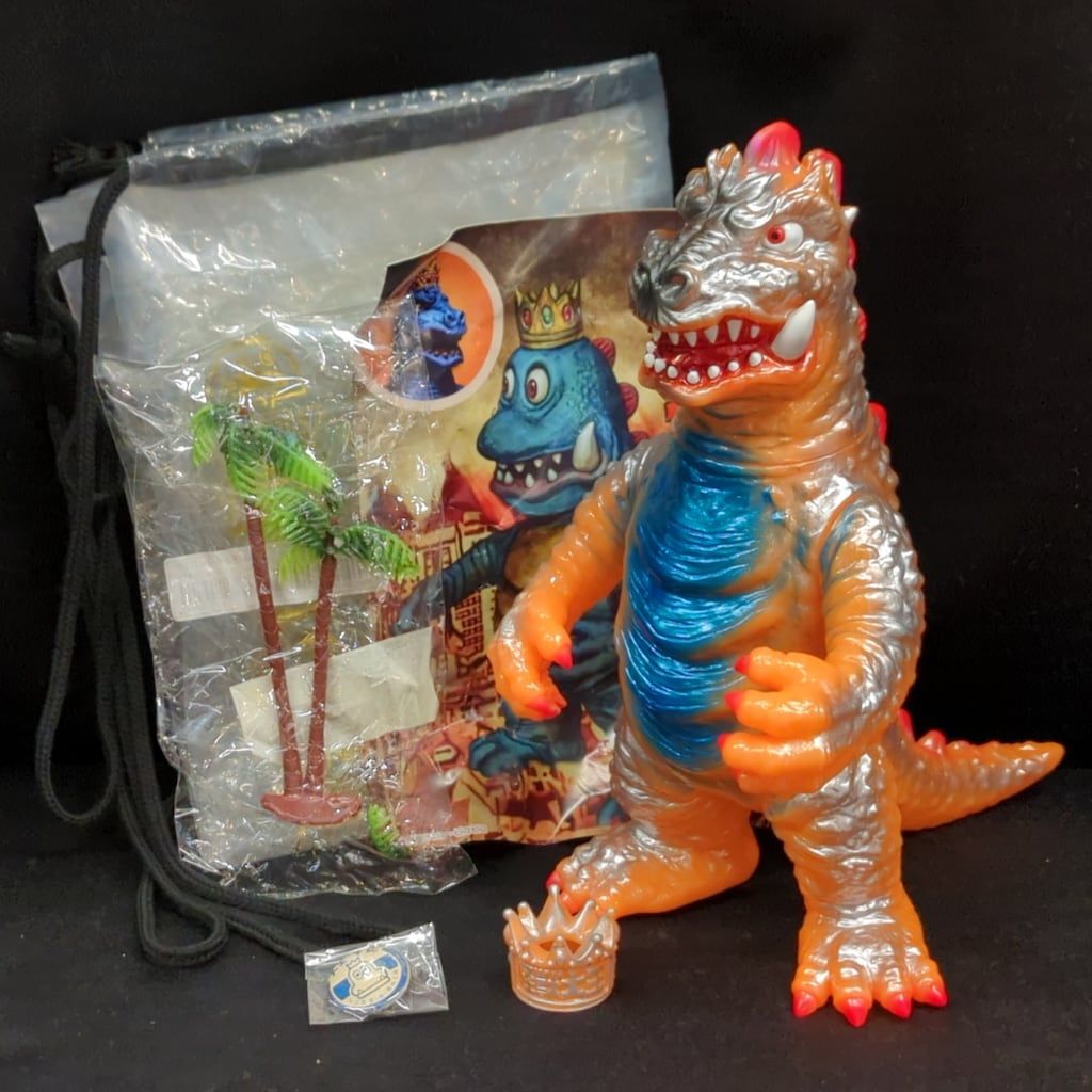 怪獣大王まんが版　ピコピコ　青マーブル成形 怪獣大王まんが版 ピコピコ 青マーブル成形