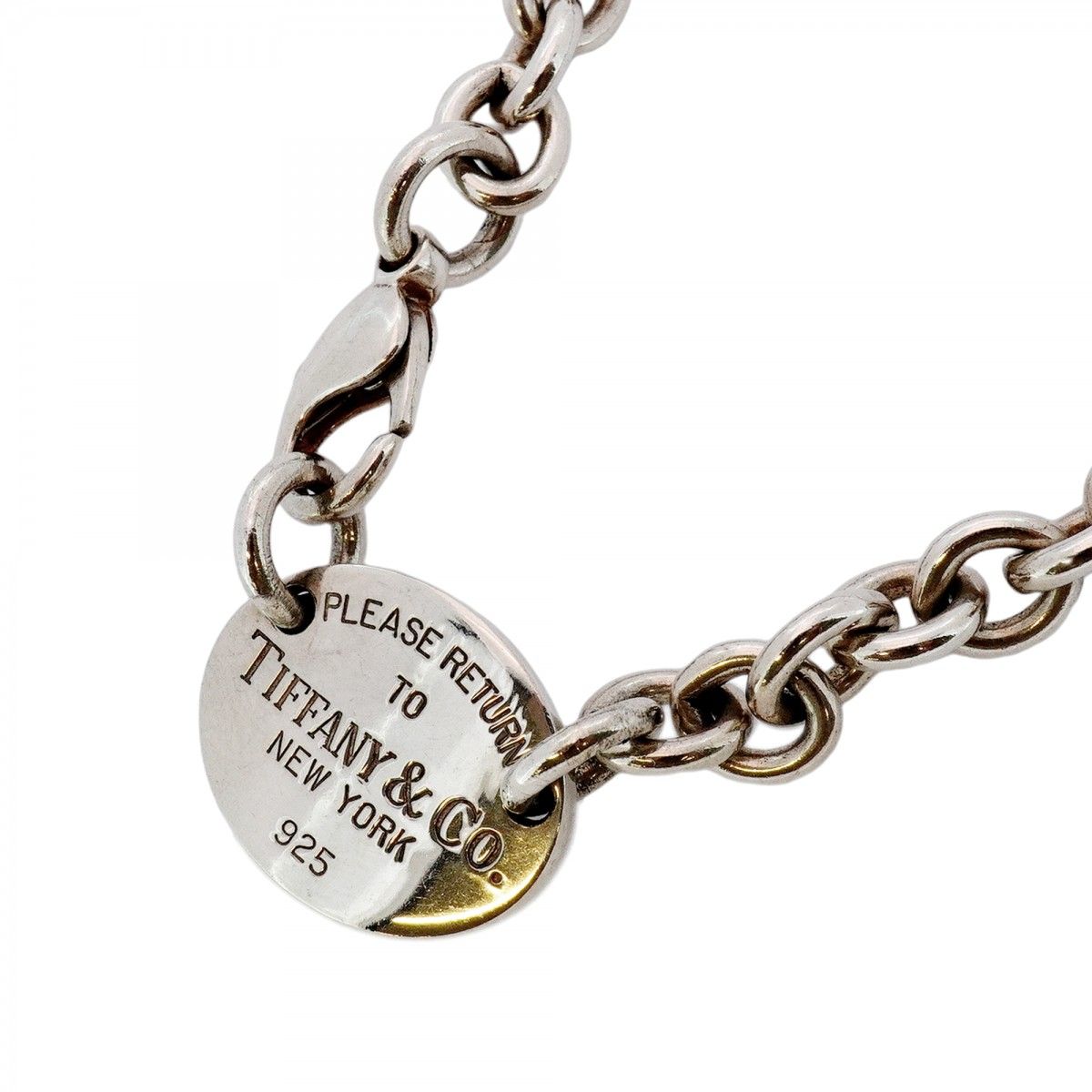 5jib0761 ティファニー チョーカー リターントゥ オーバル シルバー925 レディース