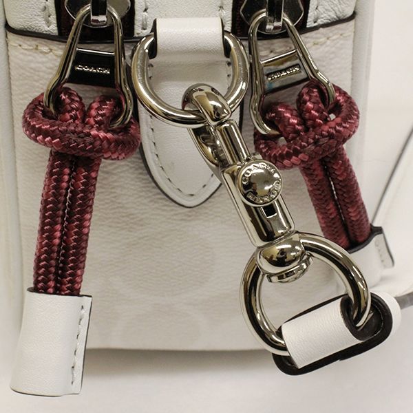 美品 コーチ 3706 ディズニー ミッキー シグネチャー ショルダー