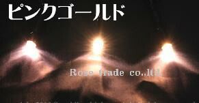 送料無料 LEDストリング常点レギュラー ツエナー無 100球 電球色 ピンクゴールド 代引不可