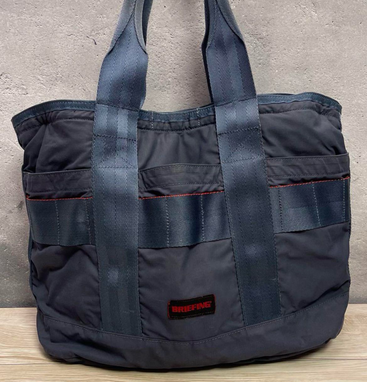 BRIEFING ネイビー トートバッグ ナイロン