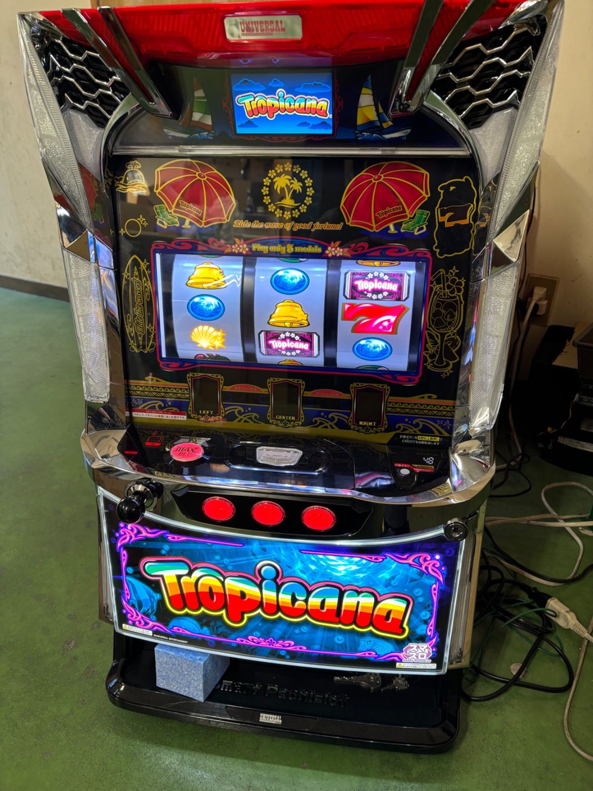 パチスロ実機 トロピカーナ スマスロユニット付 【公式通販】