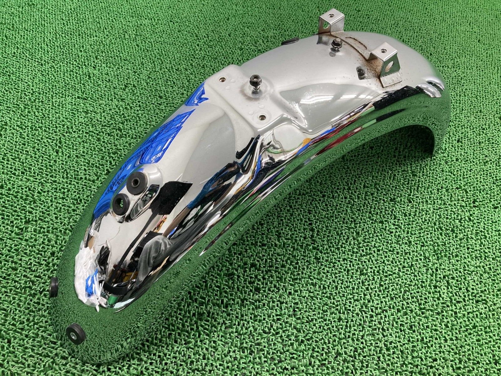 W800 リアフェンダー カワサキ 純正 バイク 部品 EJ800A W400 W650 コケキズ無し 品薄 品 車検 Genuine Kq