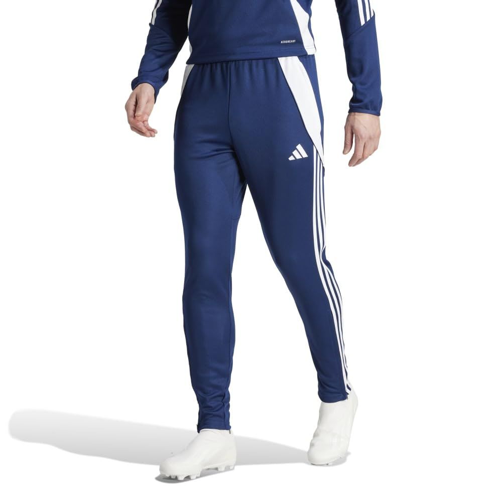 [アディダス] ジャージボトム ティロ 24 トレーニングパンツ KNS66 ロングパンツ トレーニング ジム カジュアル ライフスタイル メンズ チームネイビーブルー/ホワイト(IR9343) J/ [チームネイビ