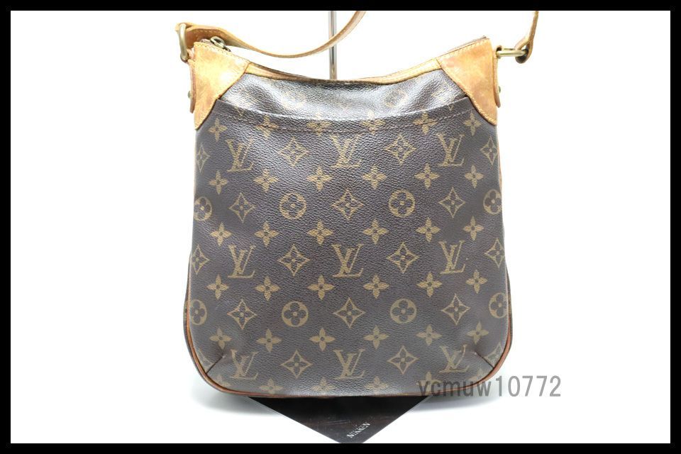 Louis Vuitton メッセンジャーバッグ　オデオン 希少美中古□LOUIS VUITTON モノグラム オデオンPM レザー