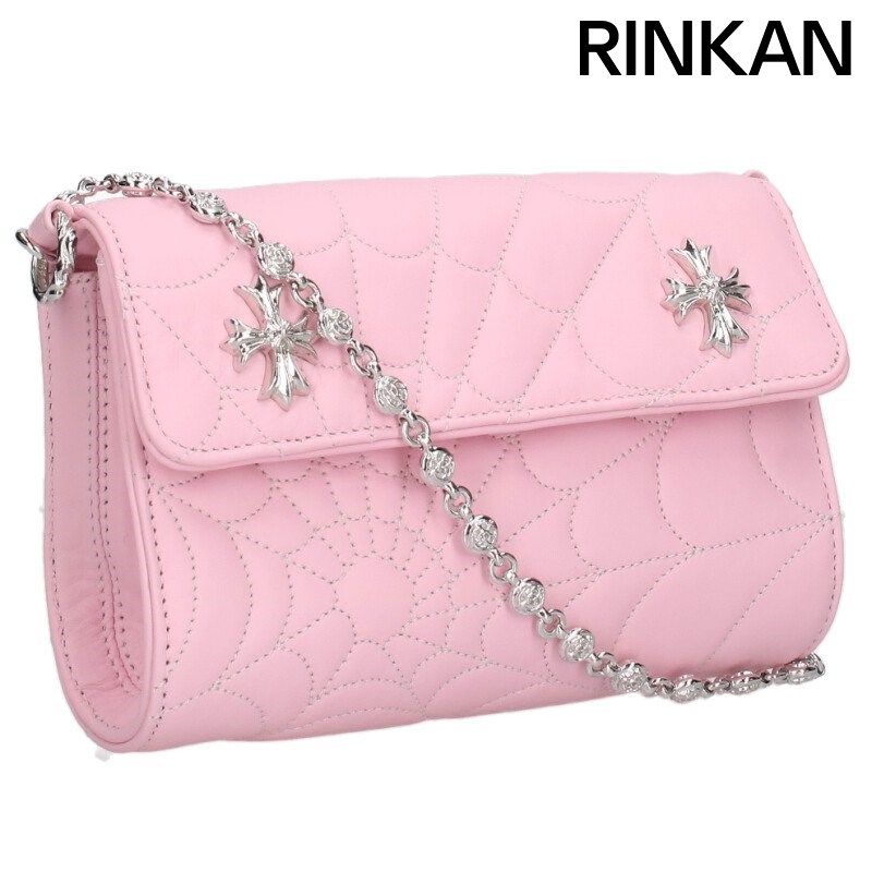 クロムハーツ ダブルCHプラス付きフローラルボールチェーン  