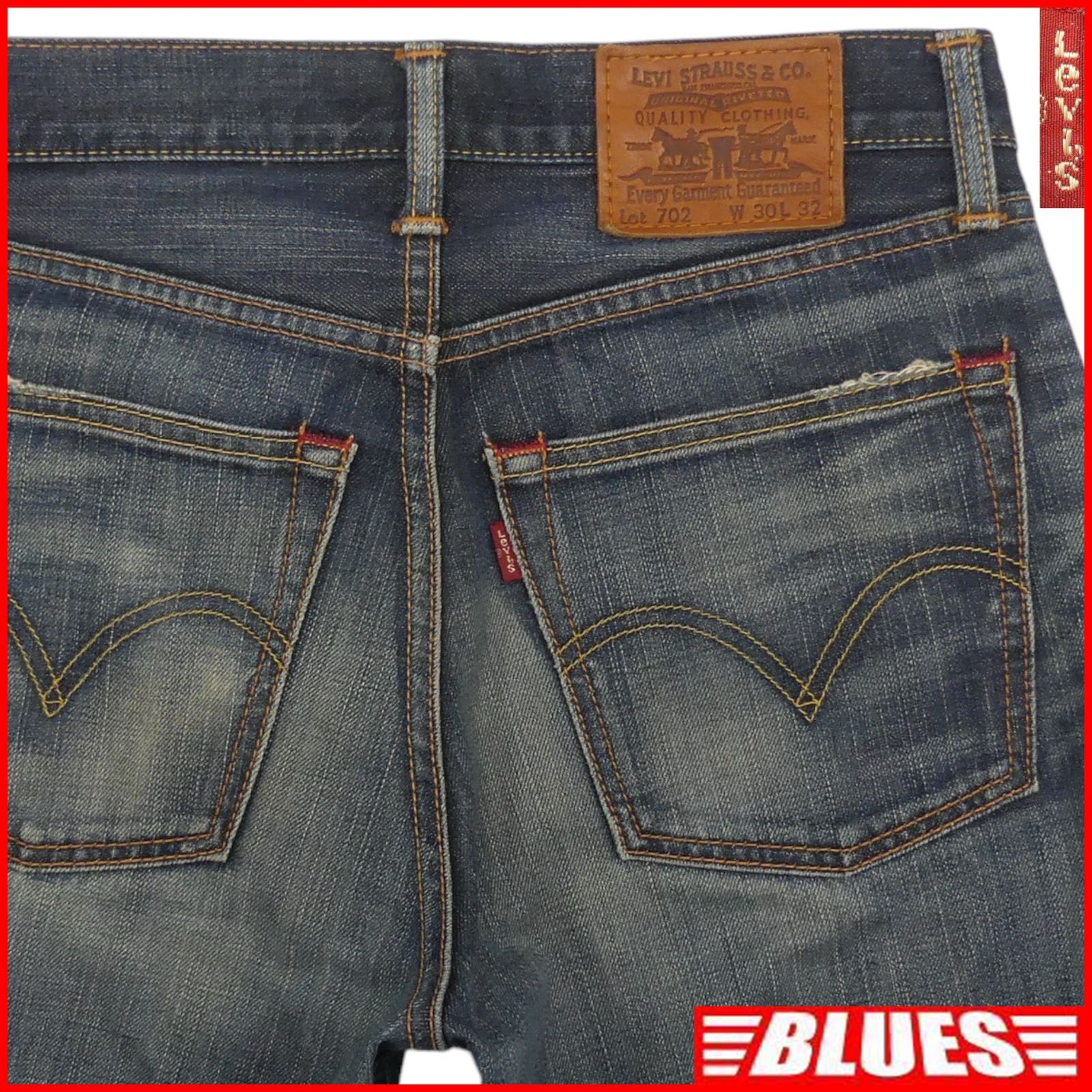Levi's リーバイス 702 ジーンズ セルビッジ デニムパンツ 日本