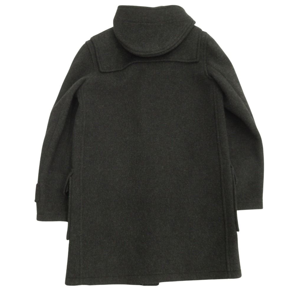 Gloverall グローバーオール ダッフル コート ジャケット ブルゾン フード メルトン ウール 裏チェック M グレー メンズ 古着 WWW_NOITHATQUANGTHANH_NET