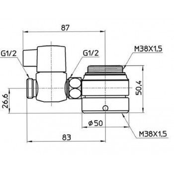 分岐水栓 B98-AU2 【中古品】 Amazon | SANEI(サンエイ) シングル混合栓用分岐アダプター