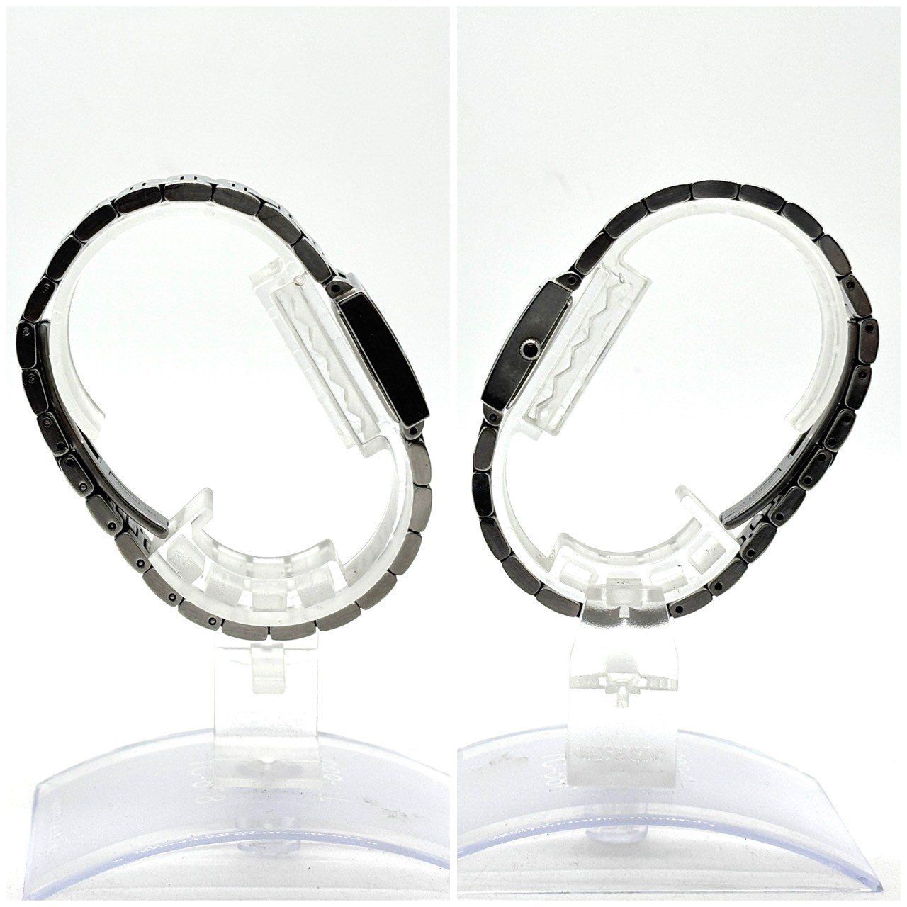 GIVENCHY ジバンシー 腕時計 シルバー スクエア GIVENCHY - 【電池交換済】GIVENCHY ジバンシー 腕時計 シルバー
