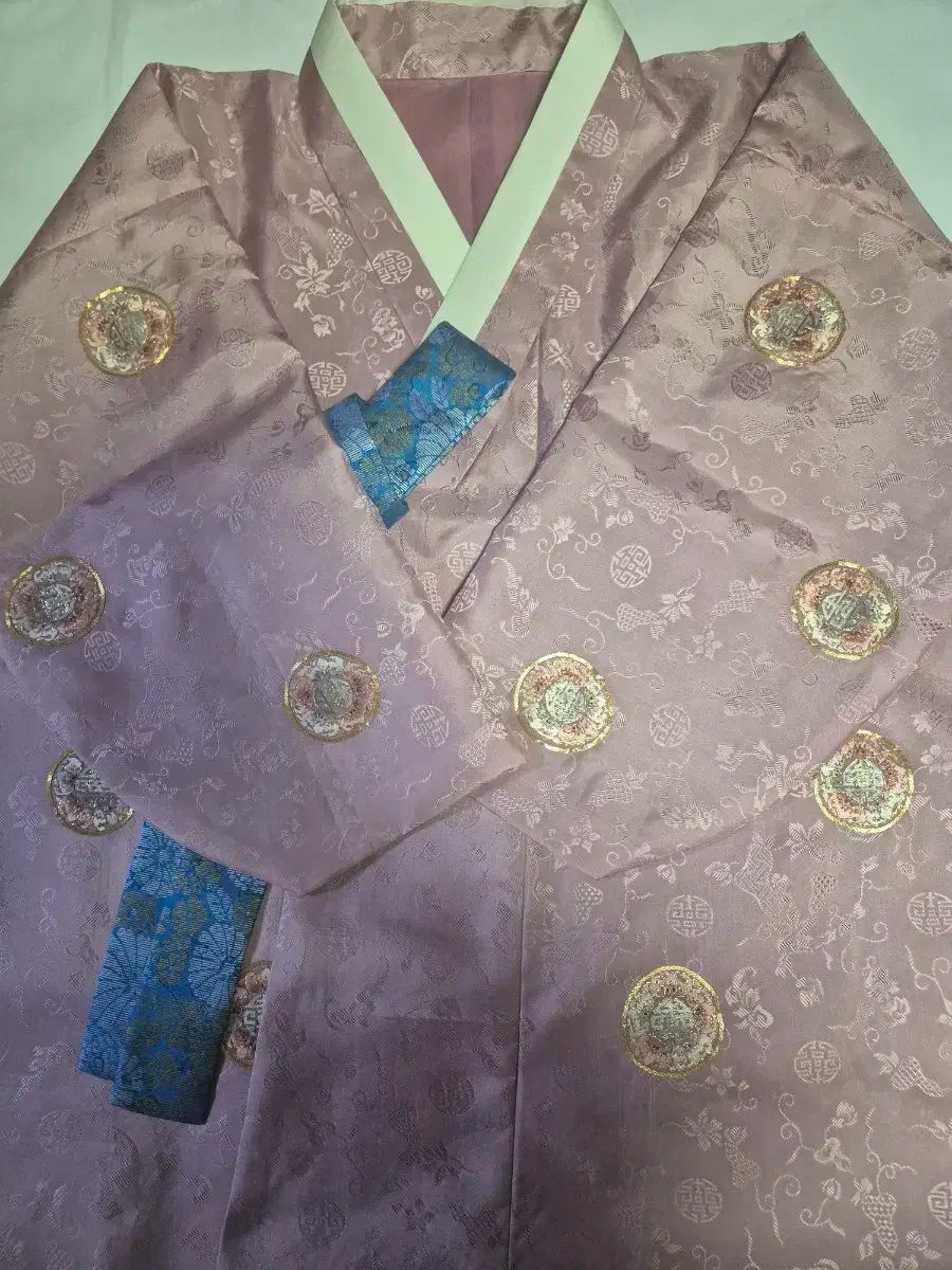 手織り シルク チマチョゴリ 半ルー66 88