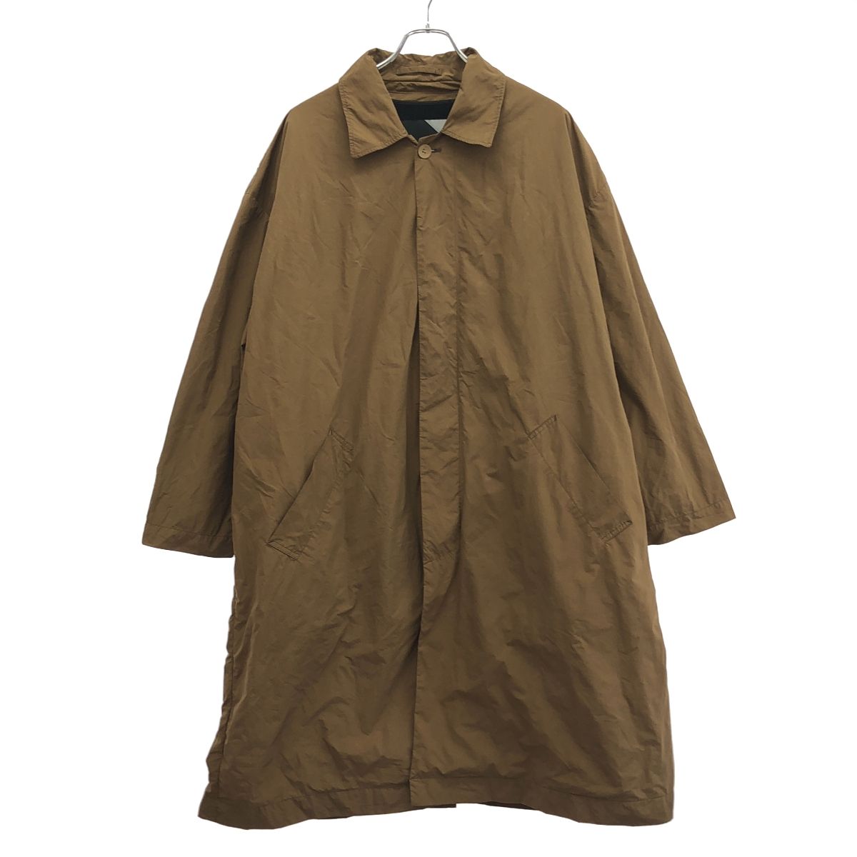 ATON エイトン AIR VENTILE BALMACAAN COAT ナイロンバルカマーン