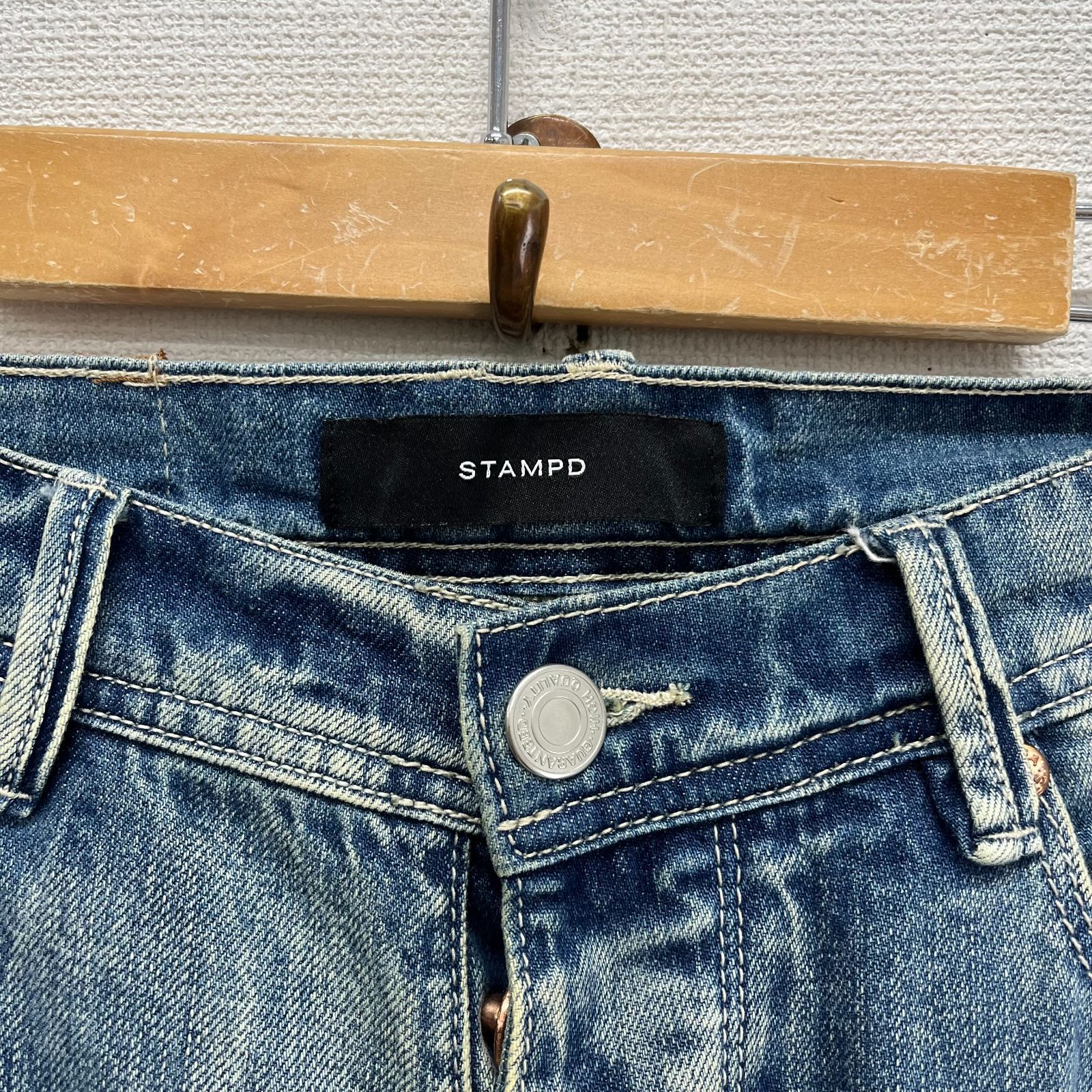 STAMPD スタンプド バイカーデニム スキニー デニムパンツ ジーンズ 