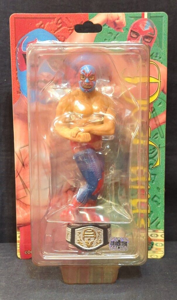 CHARACTER PRODUCT プロレス ドスカラス(水色)