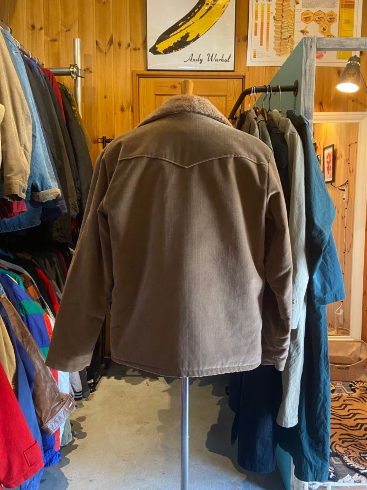 「wrangler coat」 70's コーデュロイ ランチコート