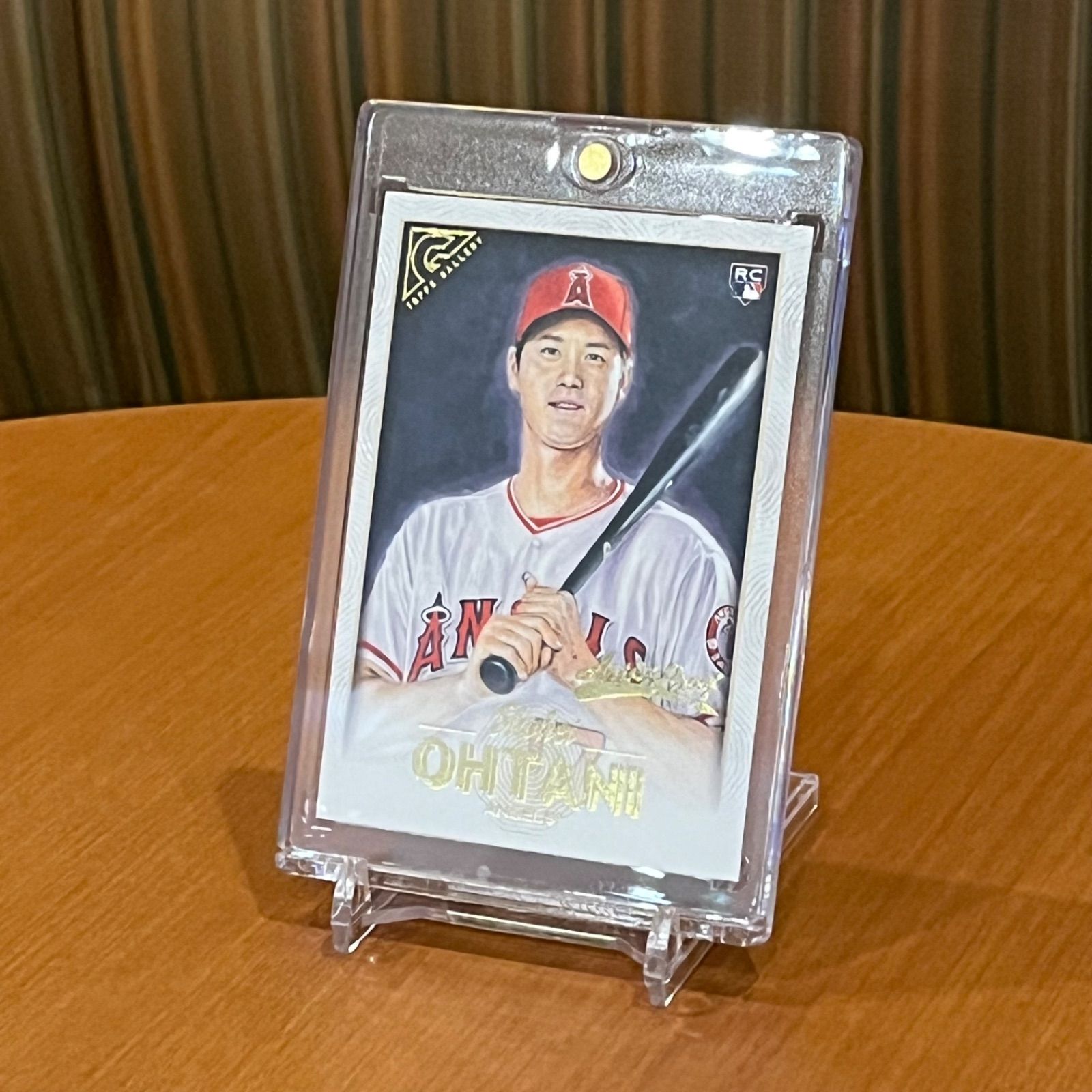 激レア】スタンド付 大谷翔平ルーキーカード 2018 Topps Gallery