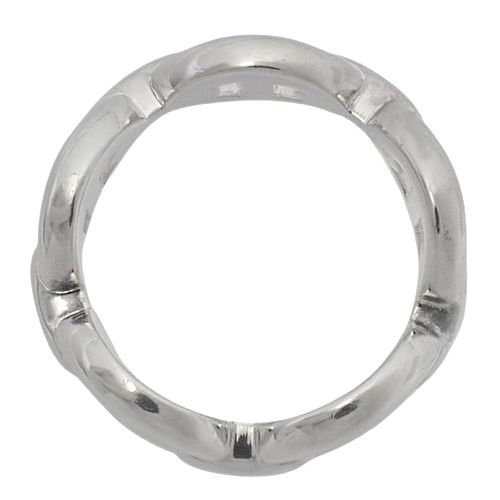 HERMESエルメス シルバーリングアンシェネPMサイズ51（11号）指輪 HERMES エルメス リング アンシェネ PM Enchainee Ring