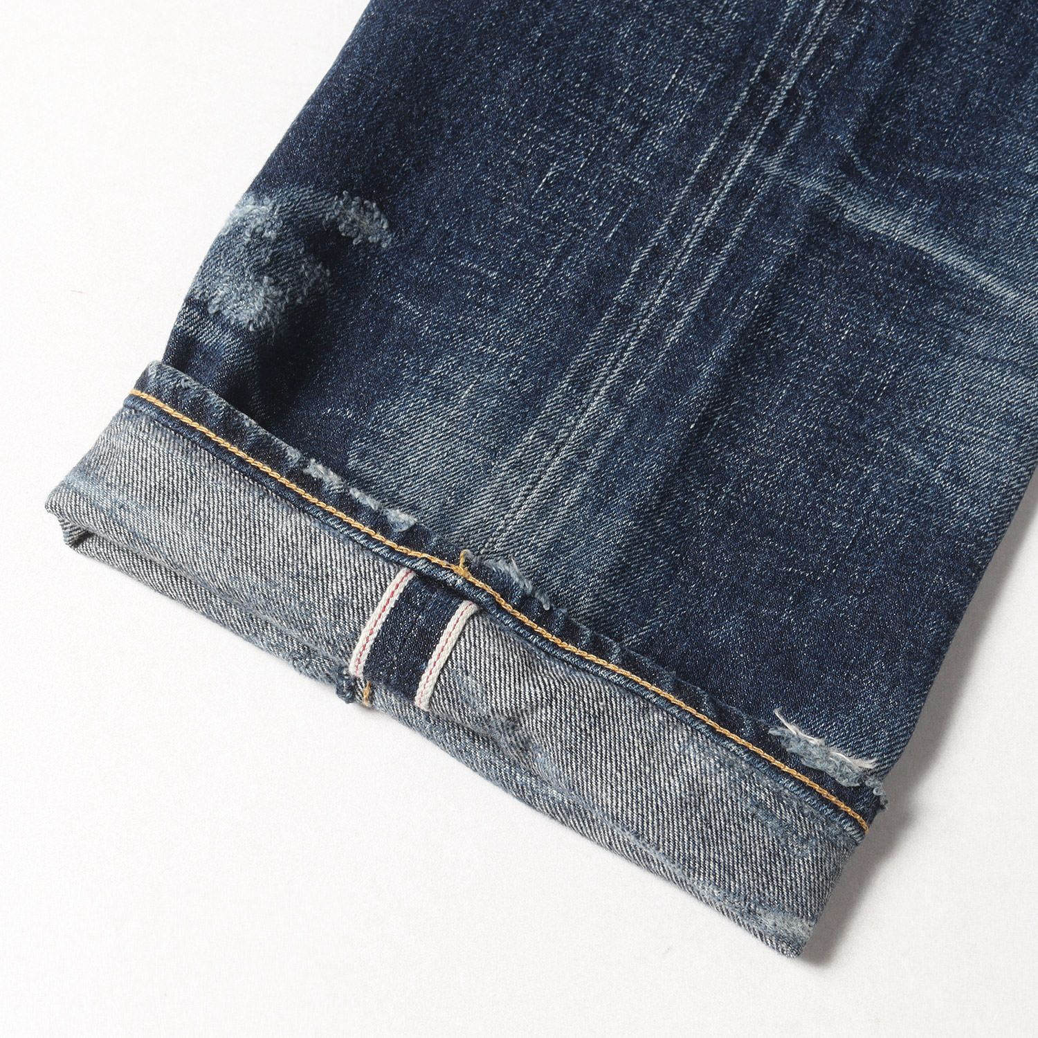 WTAPS ダメージ加工 ブルーデニム カスタム WTAPS ダブルタップス 