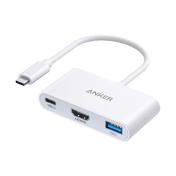 まとめ アンカージャパン ANKER PowerExpand 3-in-1 USB-Cハブ PD100W対応 ホワイト A8339N21 1個 ×2セット