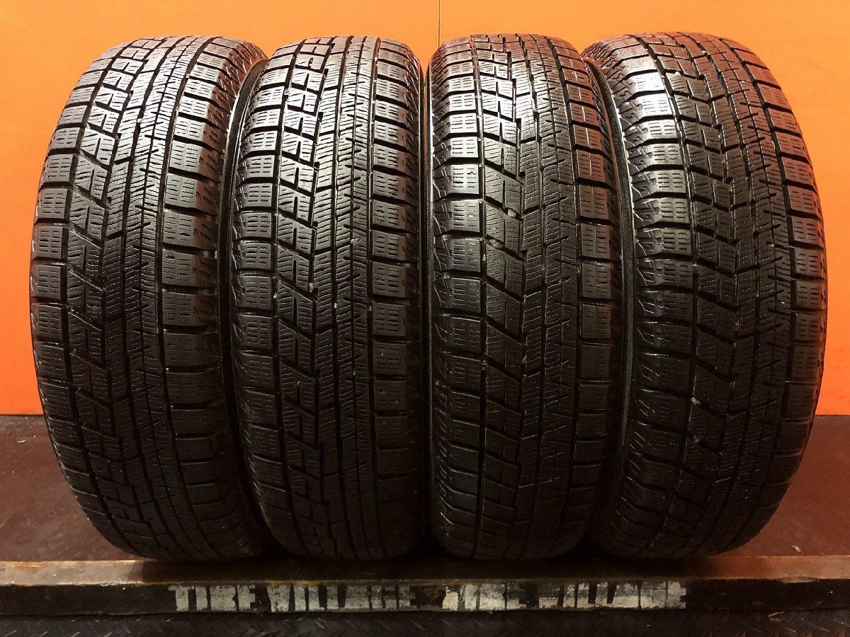 YOKOHAMA ice GUARD iG60 155/65R14 14インチ スタッドレス 4本 20～21年製 バリ溝 ピクシスエポック N-BOX モコ等　(KTE200)