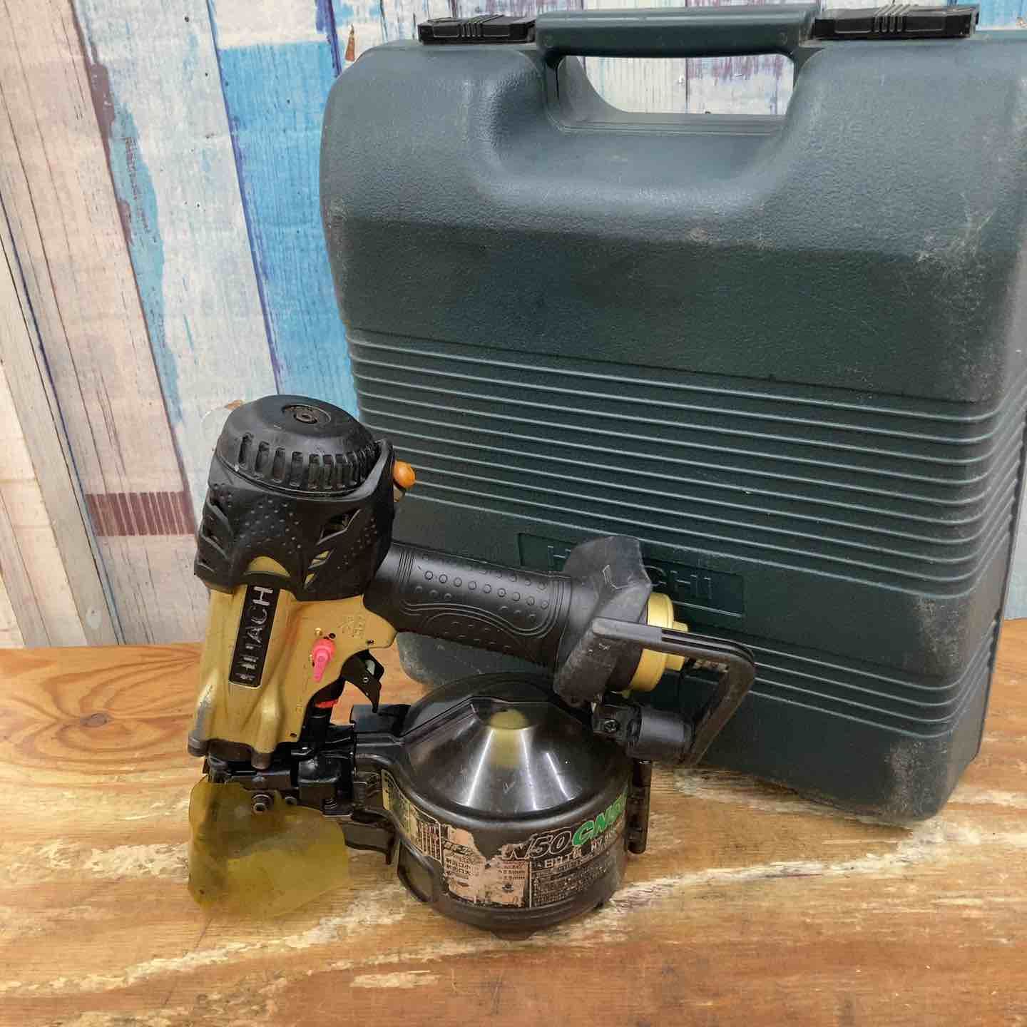品 ハイコーキ HIKOKI 旧 日立工機 高圧エア釘打ち機 NV50HMC 50mm 柏店