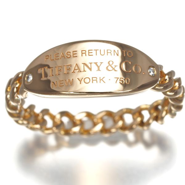 リターントゥ ティファニー ナローリング 2P ダイヤモンド 【美