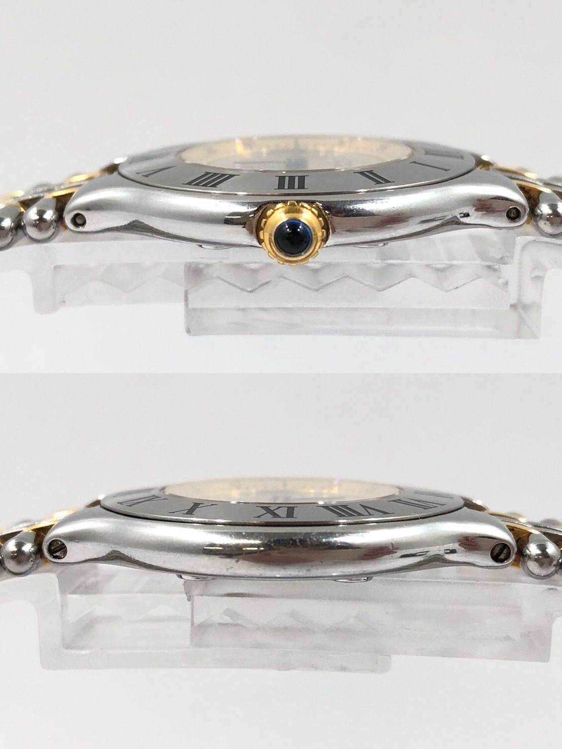 uru⭐︎CARTIERカルティエ腕時計マスト21クォーツSS文字盤シルバー uru