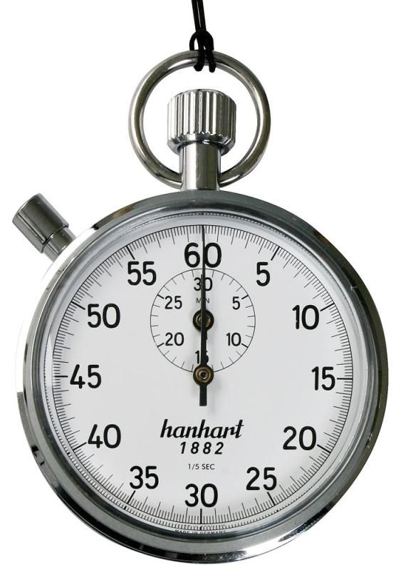 HANHART ハンハルト アナログストップウォッチSTS 1|5積算式 122-05S