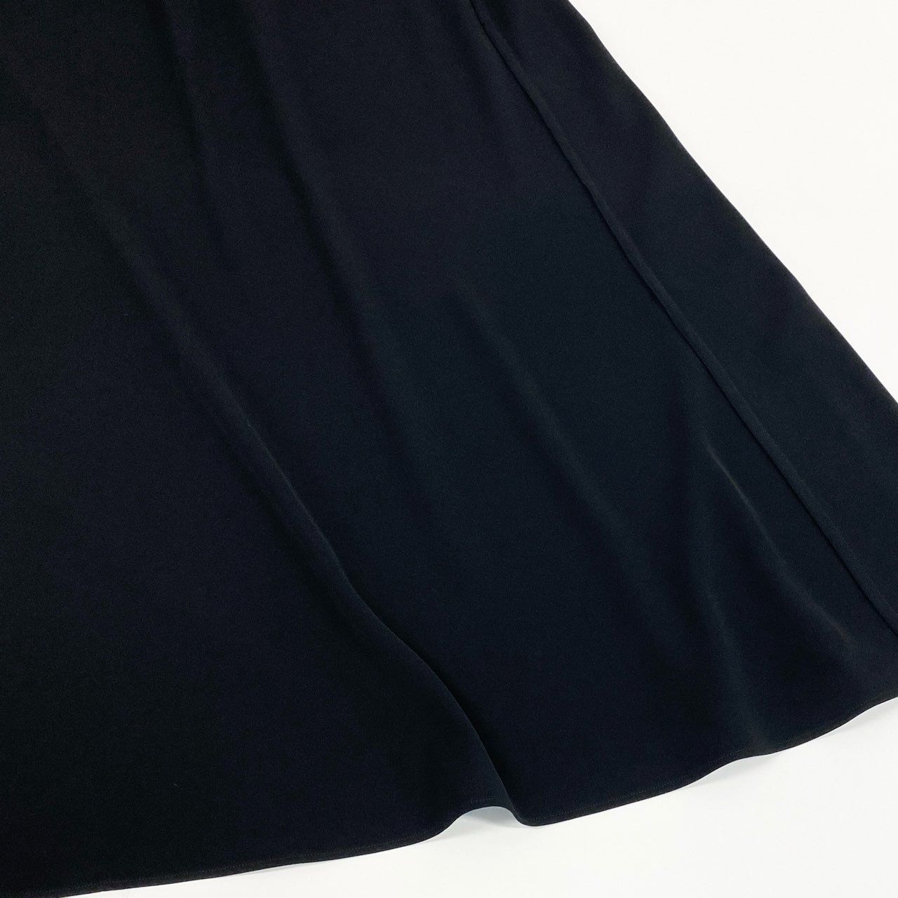 57f27 【美品】YOKO CHAN ヨーコチャン ロングスリーブ フリルトリム  