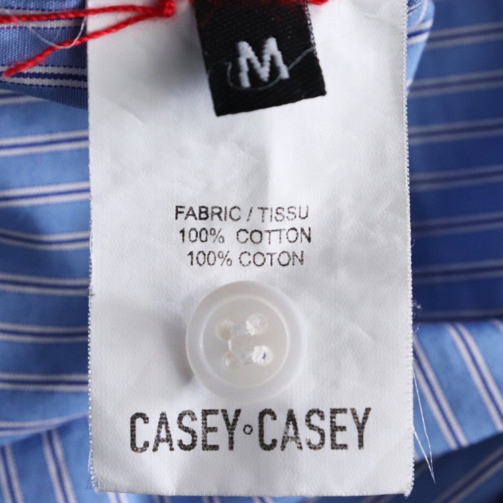 CASEY CASEY 長袖シャツ Mサイズ ブルー - メルカリ