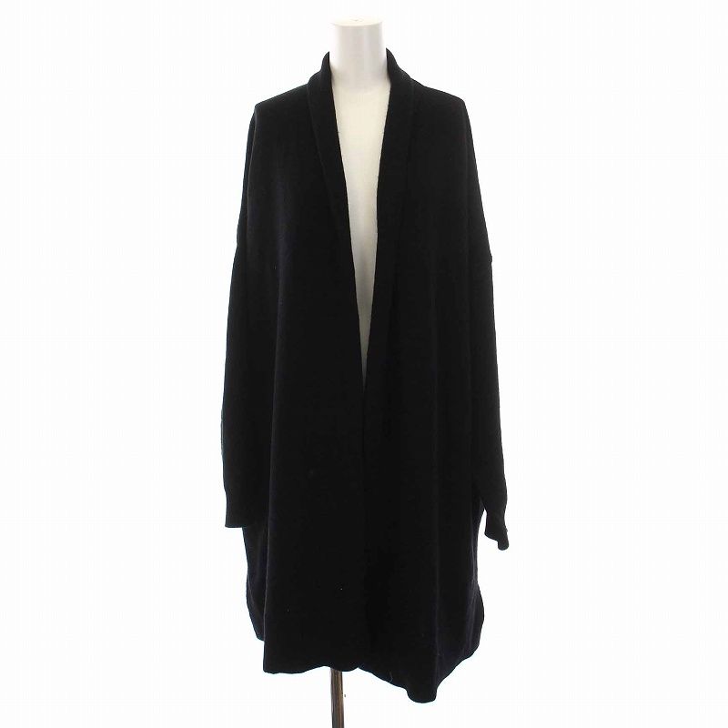 ミューズ ドゥーズィエム クラス OLBIAショートガウン カシミア シルク 黒 Deuxieme Classe（ドゥーズィエムクラス）の「*OLBIA ショート