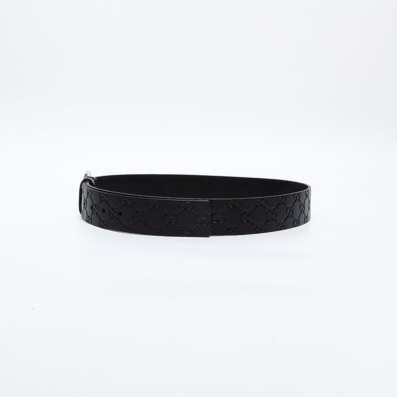GUCCI グッチ ベルト GG シマ レザー インターロッキングG Size:40
