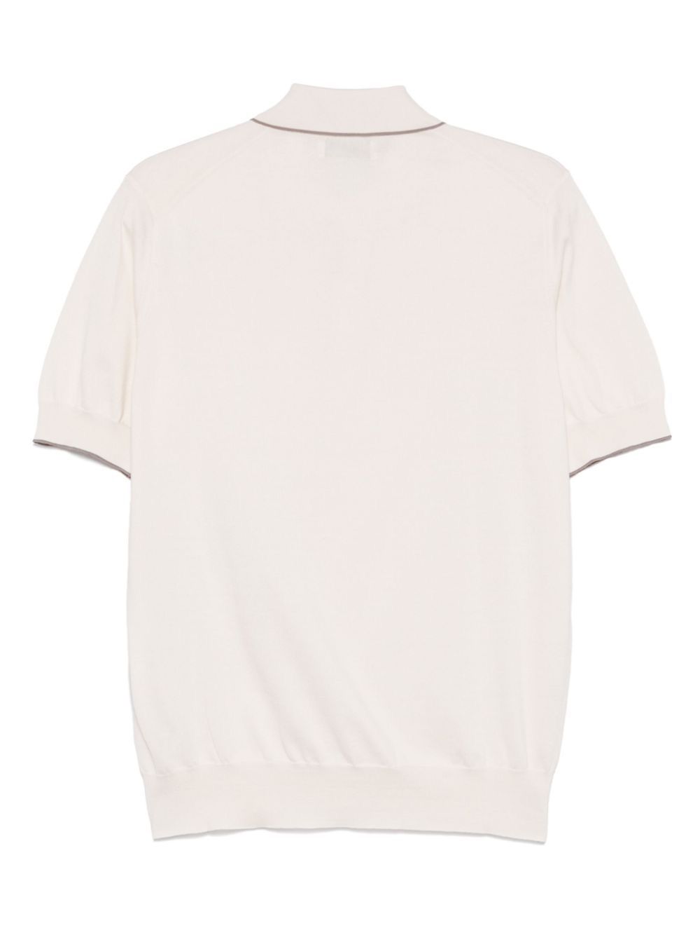 BRUNELLO CUCINELLI コットンニットポロシャツ 極美品 ブルネロ