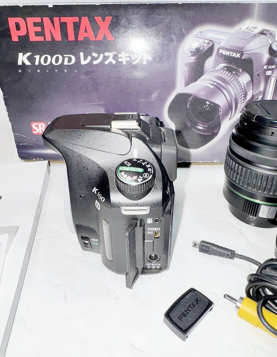 ★美品即納　PENTAX　K100D　デジタル一眼　標準レンズ　18-55mm Amazon | PENTAX デジタル一眼レフカメラ K100D レンズキット DA