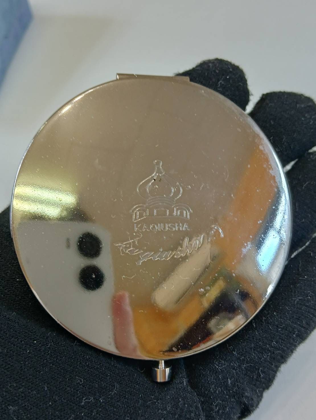 中古品】昭和レトロ ヴィンテージ コンパクトミラー コンパクトケース