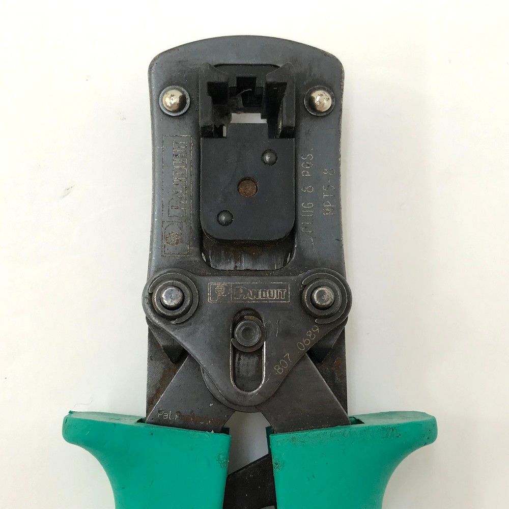 PANDUIT パンドウィット MPT5-8A LAN圧着工具 本体のみ ※一部ネジが
