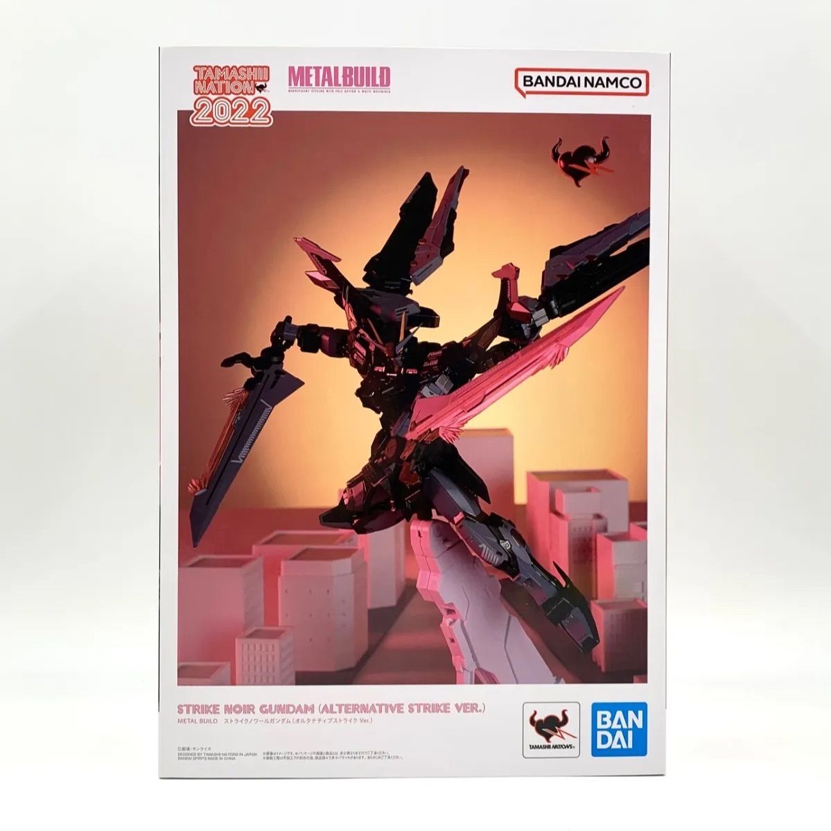 中古/A-】METALBUILDストライクノワールガンダム（オルタナティブストライクVer.） - メルカリ