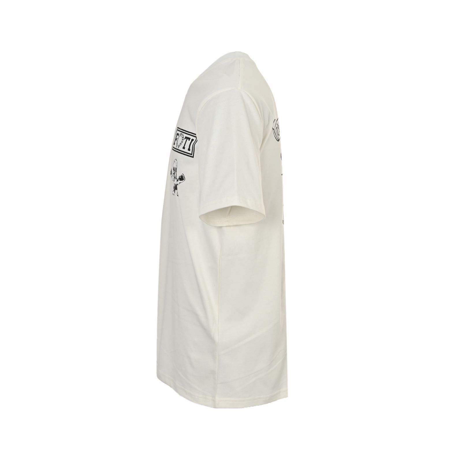 Chrome Hearts CHクロック Fotiバックスカル半袖Tシャツ 男女兼用 
