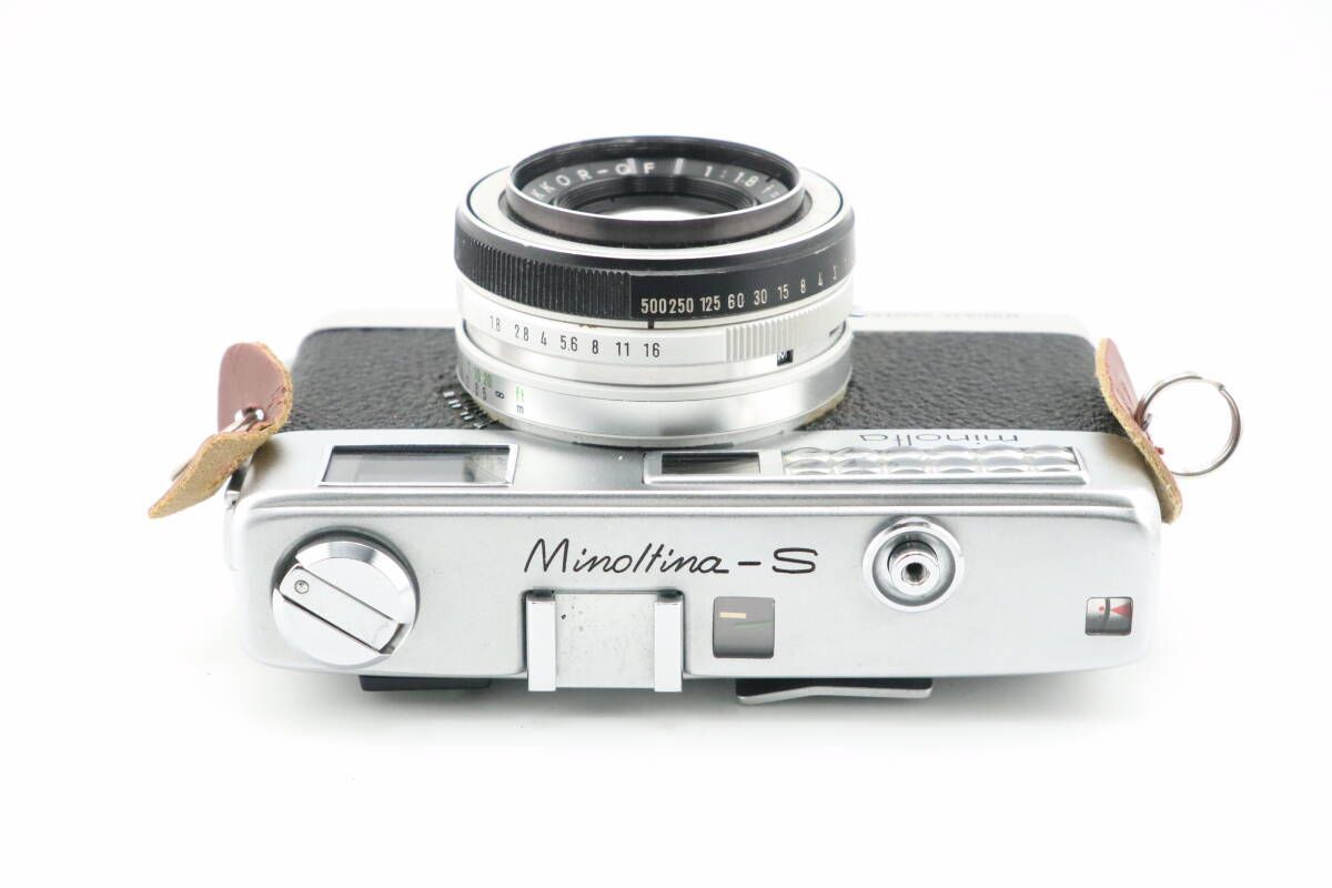 動作品】minolta minoltina-s 40mm f1.8 ミノルチナ 動作品] Minoltina S