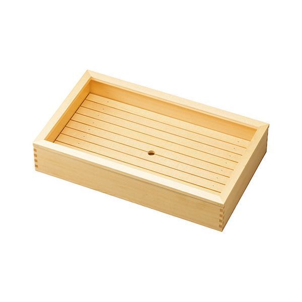 ヤマコー 用美 業務用 ネタ箱 特大 目皿 アクリル蓋付 yamaco35628