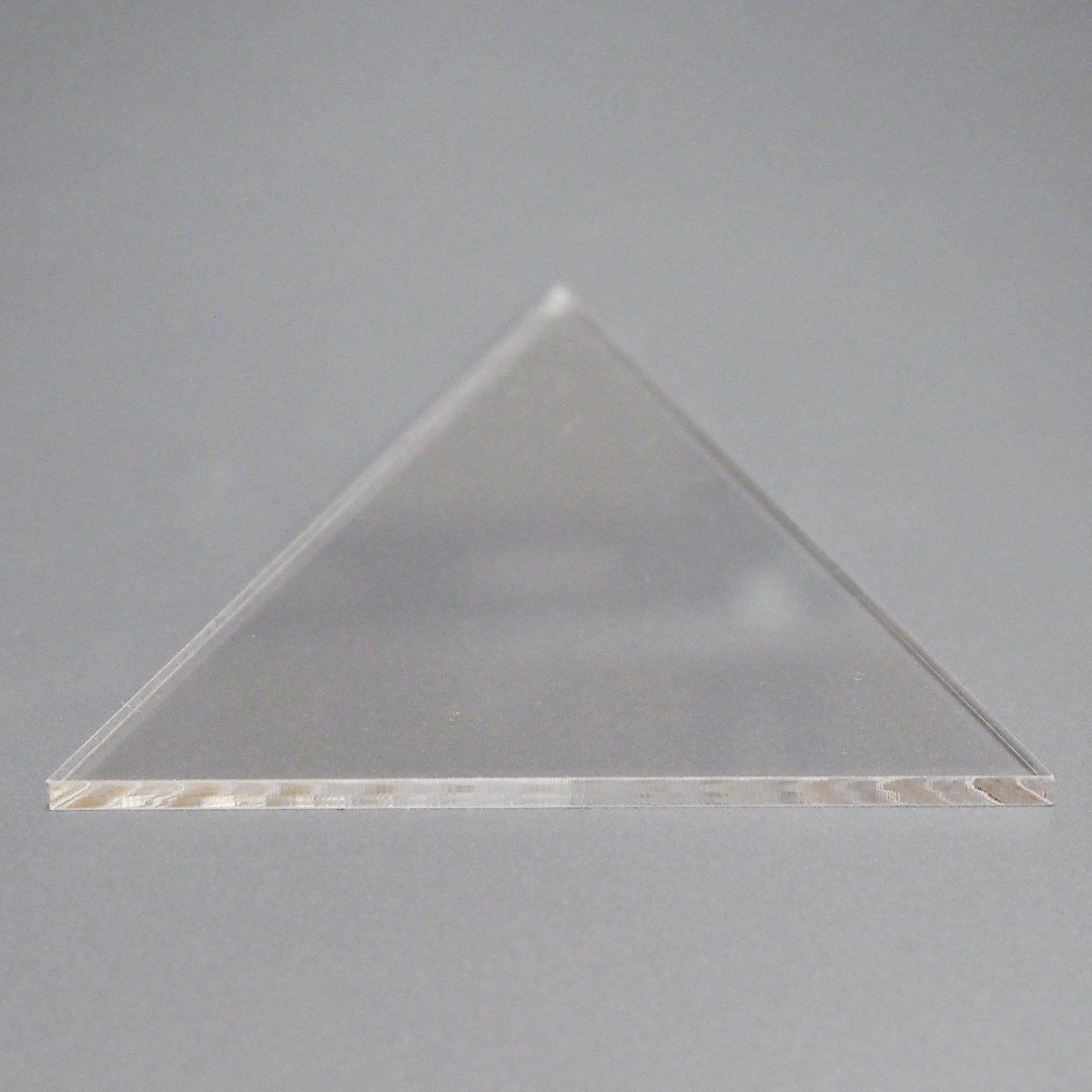 透明 アクリル 3mm厚 正三角形 1辺 8cm 10個セット - メルカリ