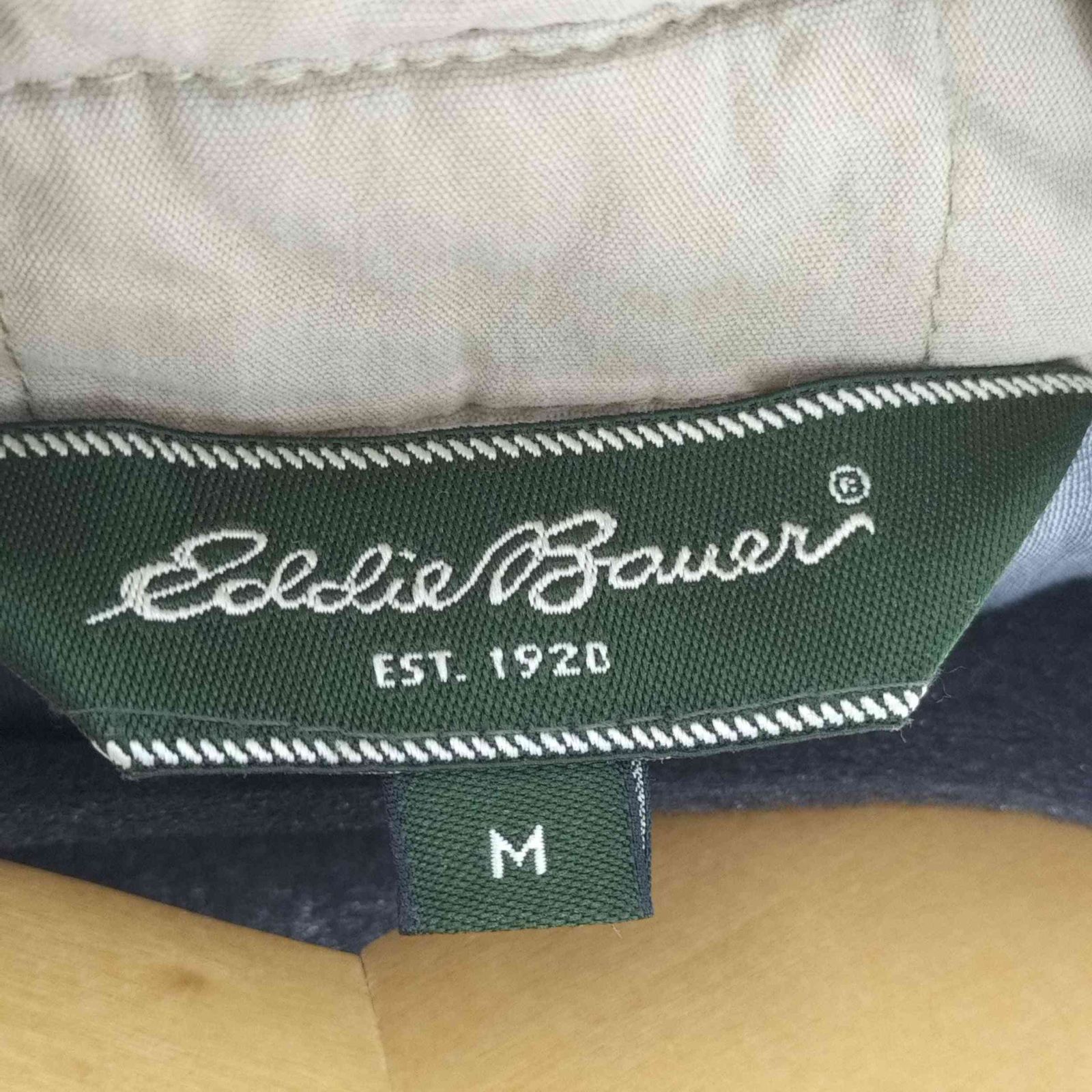 エディーバウアー Eddie Bauer 00S 襟コーデュロイコットンナイロン 