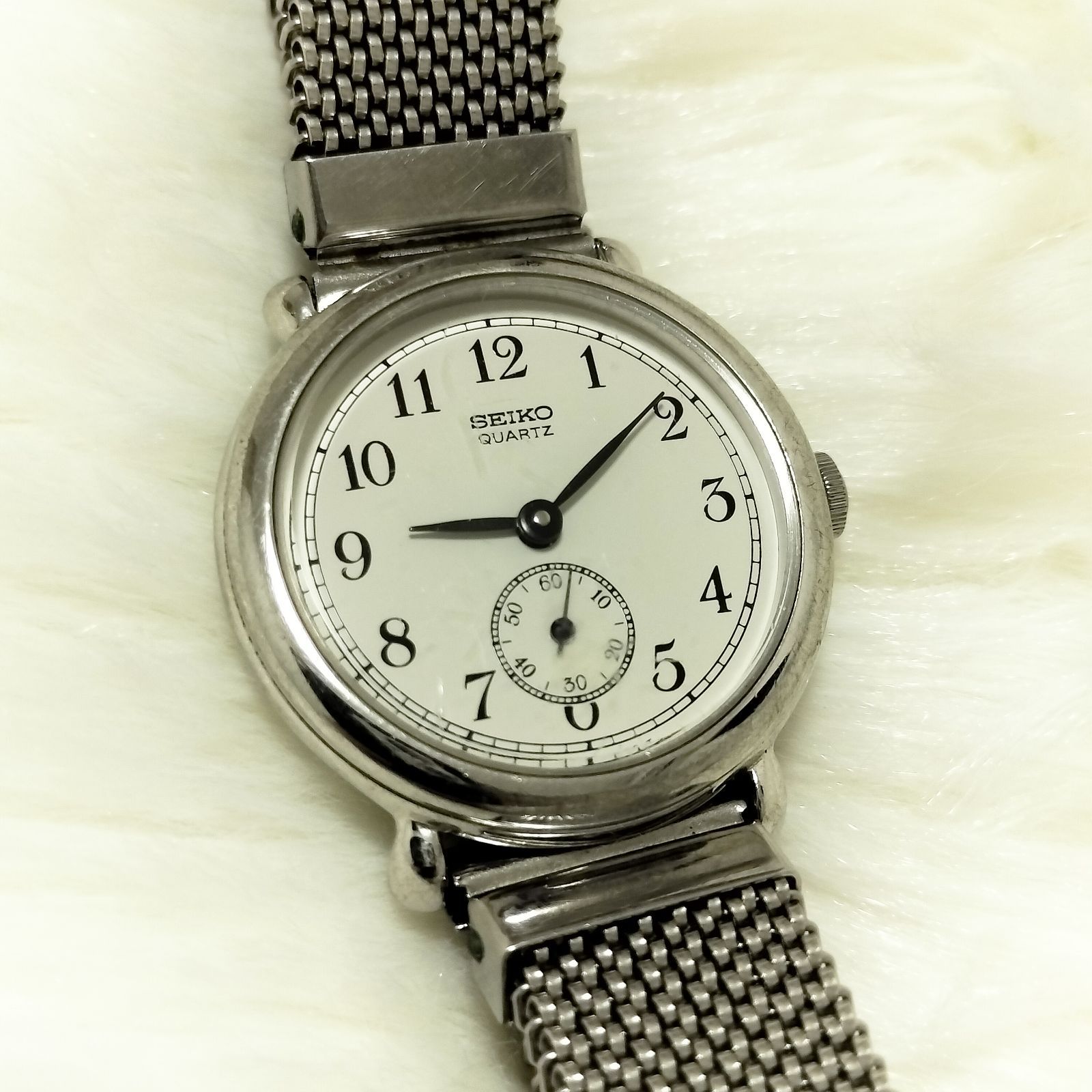 SEIKO セイコー 腕時計 クォーツ スモールセコンド 1428-0010