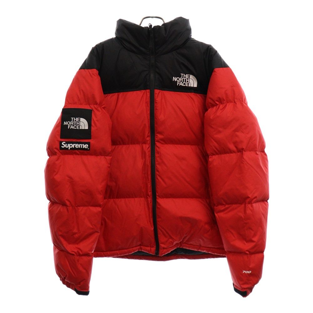 SUPREME (シュプリーム) 24AW ×The North Face Nuptse Jacket ノースフェイス ヌプシダウンジャケット  レッド/ブラック - メルカリ