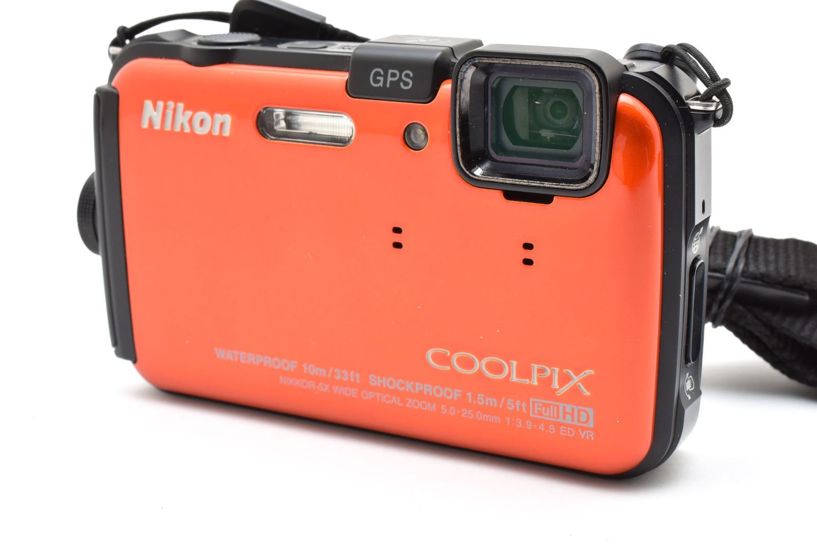 ニコン Nikon COOLPIX AW 100 サンシャインオレンジ OR LL 191 5510