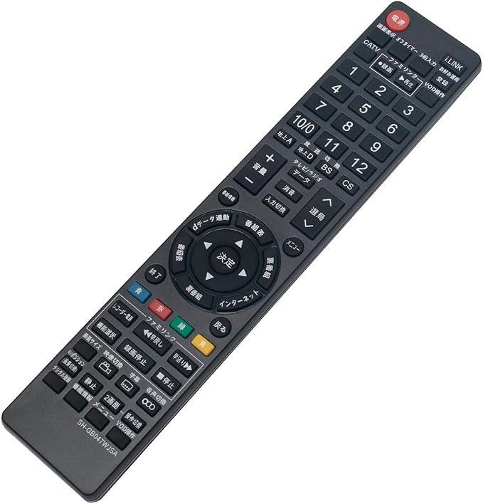 限定セール，お買い得 PerFascin 代用リモコン replace for シャープ テレビ リモコン アクオス GA826WJSA 0106380309 LC-32E7-B LC-42DS5 LC-32E8 LC-26E8 LC-32E7 LC-26E7 応募券