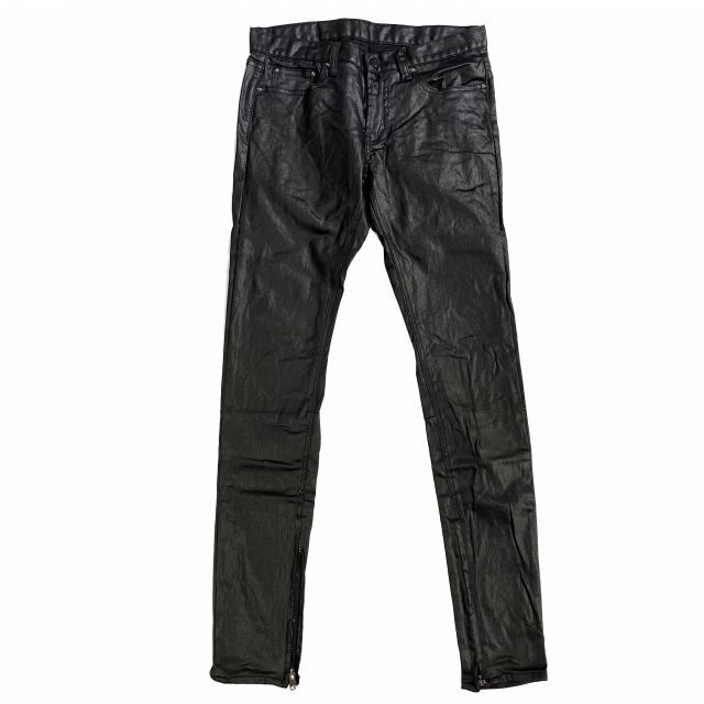 【送料無料】mnml M11 スキニー デニム パンツ PU加工 ブラック 黒 STRETCH DENIM BLACK ミニマル