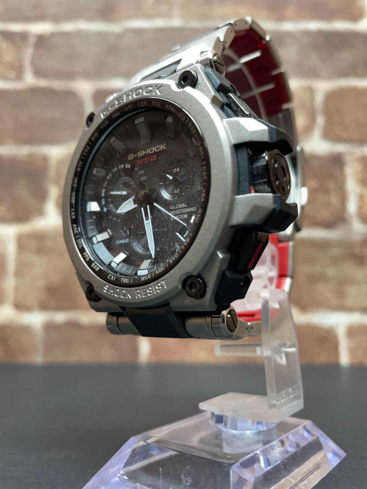 レア G-SHOCK Gショック ジーショック MTG-G1000RS-1AJF 時計 GPS電波 