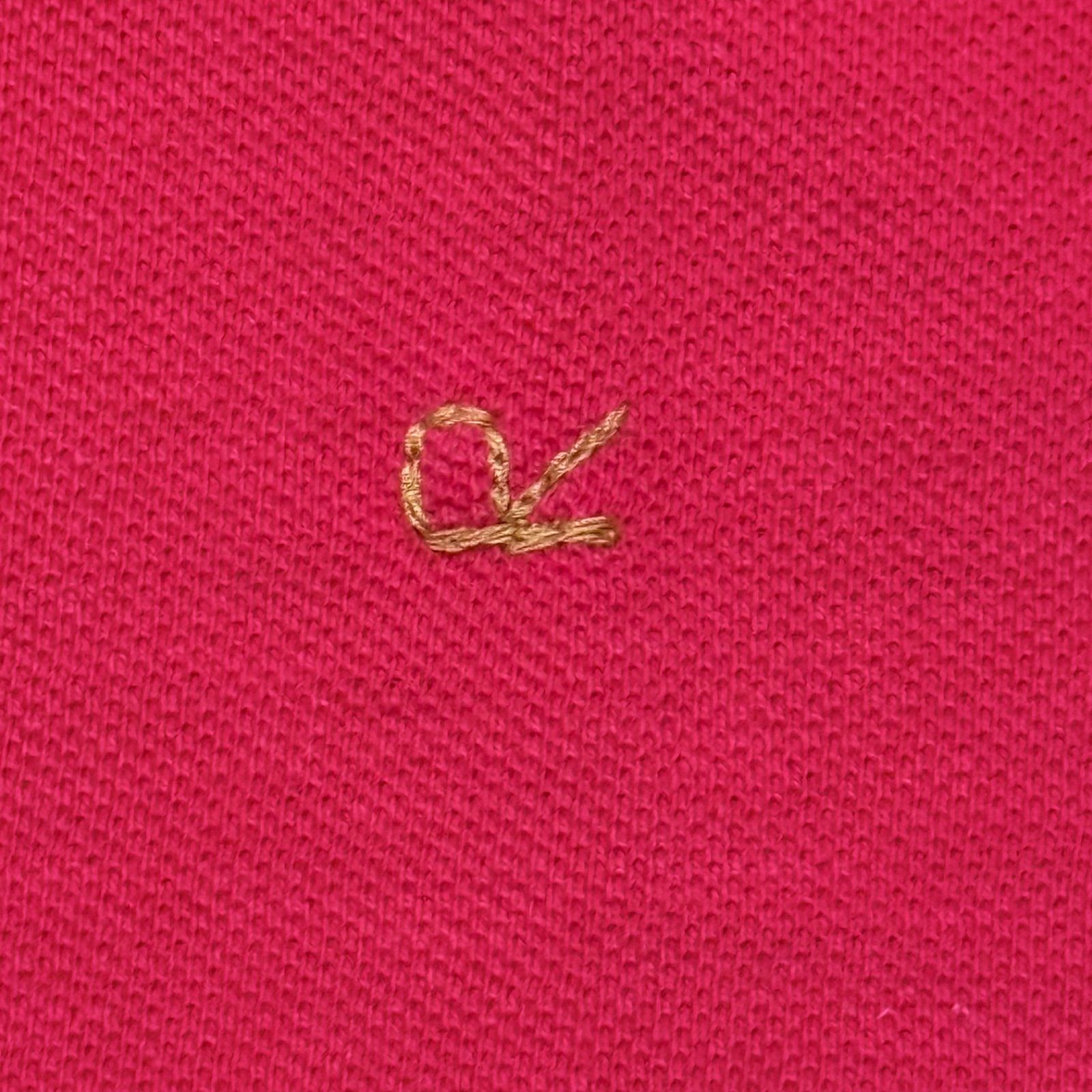 フレンチスリーブ風 刺繍